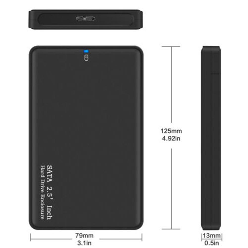 Vỏ ổ đĩa cứng gắn ngoài 2.5 Inch 2TB USB 3.0