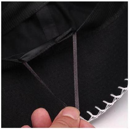 Đen Nón Tai Bèo Chất Liệu Cotton Phong Cách Retro Hàn Quốc Cho Nữ