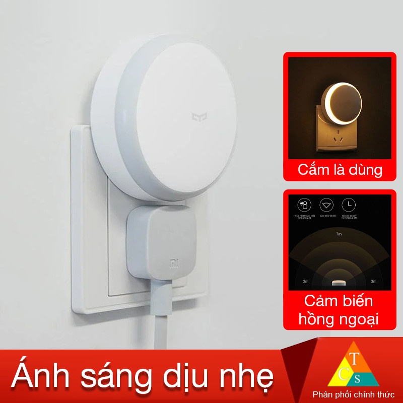 Đèn cảm ứng đêm Yeelight dạng cắm YLYD03YL