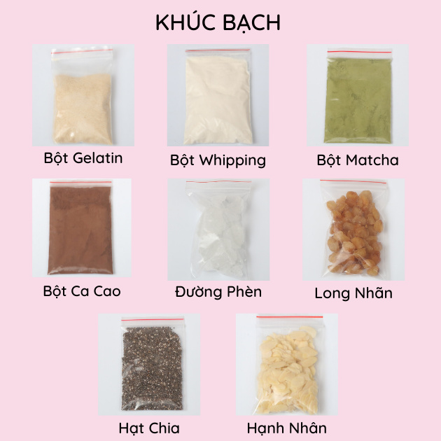 Set Nguyên Liệu Chè Khúc Bạch (Set 20 chén) tại ALAME.VN , Nấu ăn & làm bánh, nấu và làm dễ dàng vô cùng hấp dẫn