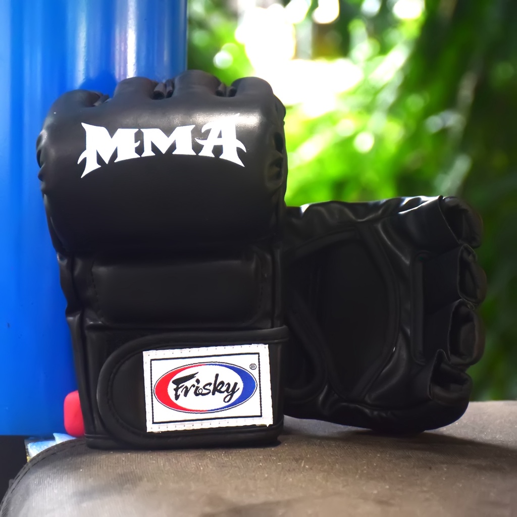 Găng đấm bốc MMA Frisky - Black | Võ Thuật Tổng Hợp MMA - Mix Martial Arts