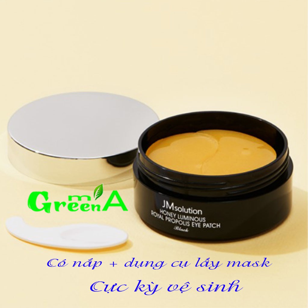 Mặt Nạ Mắt JMsolution Honey Luminous Royal Propolis Eye Patch Dưỡng Vùng Da Mắt Săn Chắc Hơn Với Chiết Xuất Từ Mật Ong