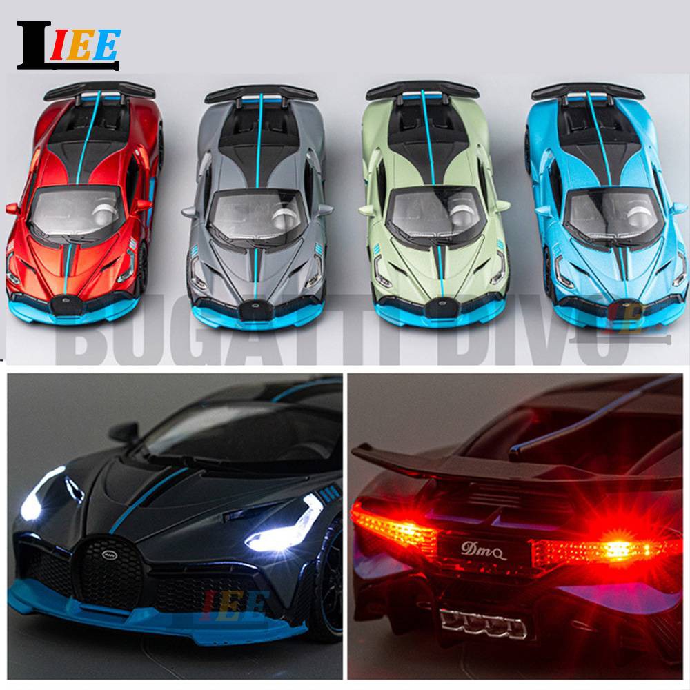 Đồ chơi mô hình xe hơi Bugattis-DIVO đúc khuôn hợp kim tỷ lệ 1:32