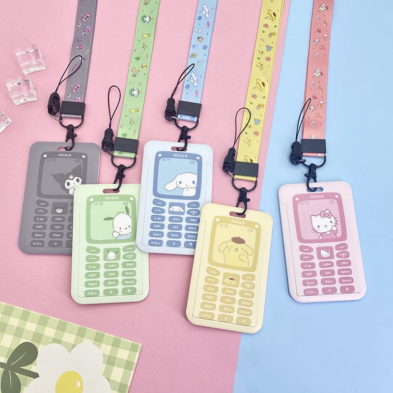 Bao Đựng Thẻ Truy Cập / Thẻ Truy Cập Có Dây Đeo Dài Sanrio