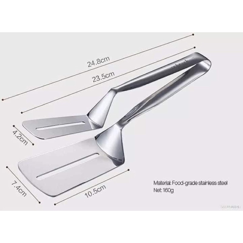 Kẹp gắp thức ăn inox mã 304
