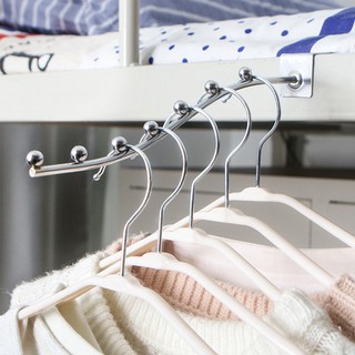 Móc Sắt Treo Đồ 7 Móc Gắn Tường / Cạnh Giường / Áo Khoác / Khăn Tắm / Nón Tiện Dụng