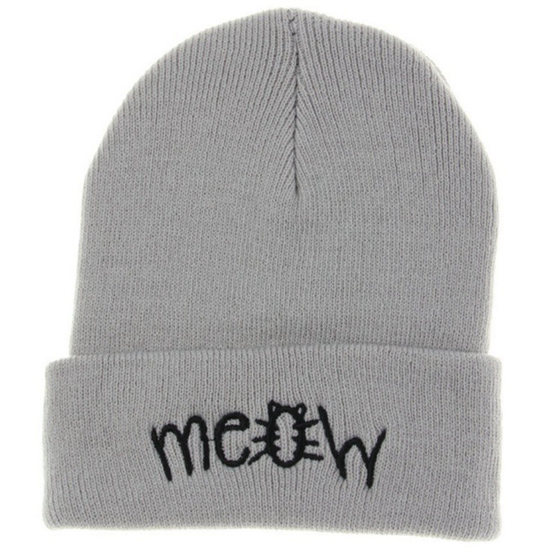 Mũ Trùm Đầu Dệt Kim Phong Cách Hip Hop Cho Bé