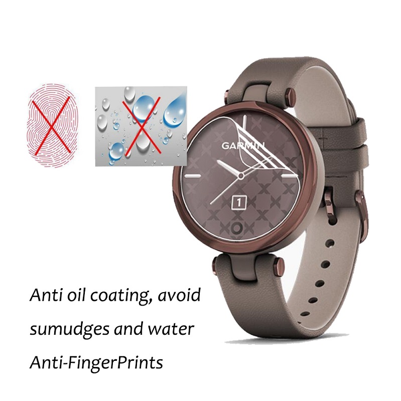 Set 2 kính cường lực cao cấp thích hợp cho đồng hồ thông minh Garmin Lily kèm phụ kiện