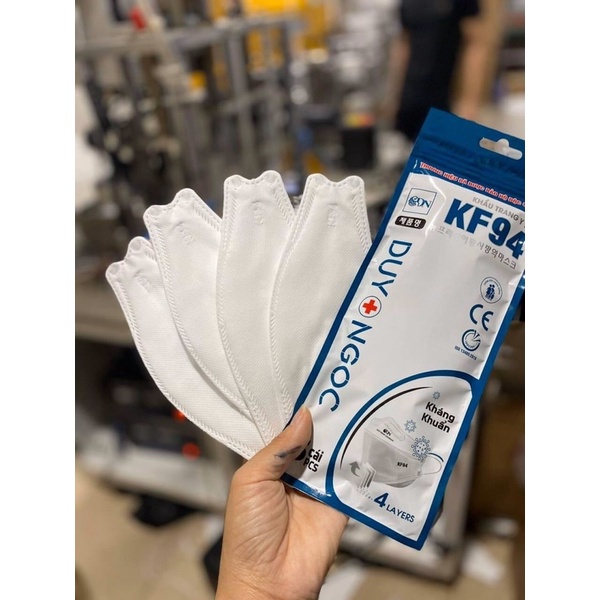 [Chuyên sỉ] Khẩu Trang Y Tế KF94 - 4 Lớp Kháng Khuẩn, Chống Bụi Mịn - Gói 10 chiếc