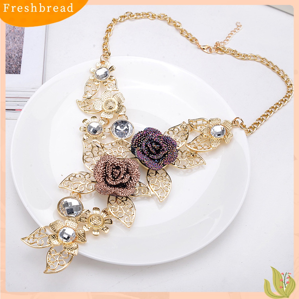 Bộ Đồ Thời Trang Thiết Kế Dễ Thương Cá Tính| Bộ Vòng cổ + Bông Tai HìNh Lá ĐíNh Đá Xinh XắN