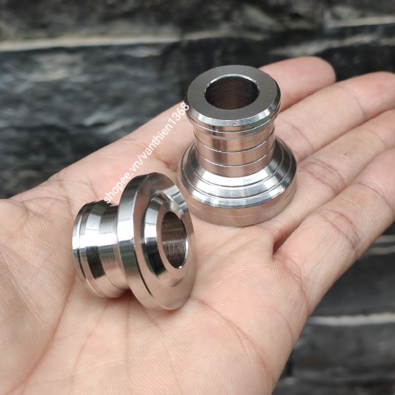 Bộ Canh Bánh Đùm VARIO AB AirBlade LEAD VISION Inox CNC 1 Cặp