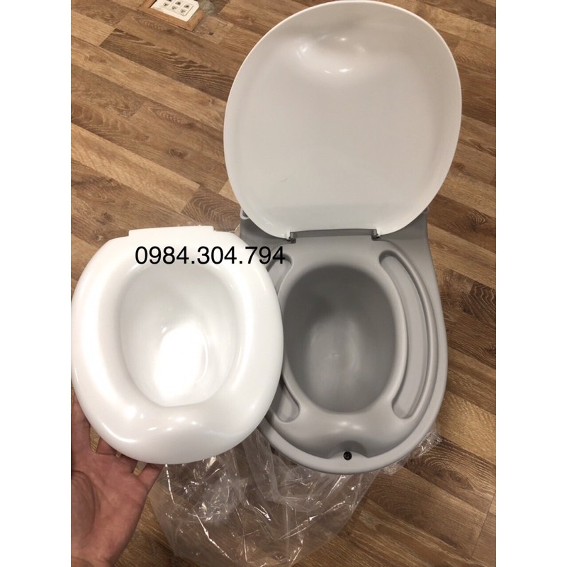 Bô vệ sinh Nuby cao cấp cho bé chính hãng ( Bồn cầu tập tự đi vệ sinh cho bé Nuby my real Potty)
