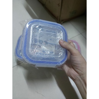 Hộp thủy tinh đựng thức ăn 500ml, 800 ml hộp đựng thức ăn thủy tinh