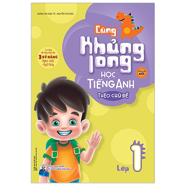 Sách - Cùng Khủng Long Học Tiếng Anh Theo Chủ Đề - Lớp 1 (Phiên Bản Mới)  - MGB