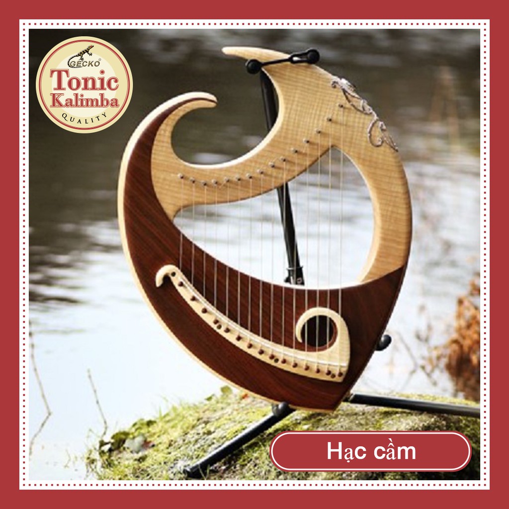 Đàn Lyre Harp đàn hạc thủ công Tặng full phụ kiện bảo hành thân đàn 10 năm tặng đàn kalimba 17 phím KATENE-W01039