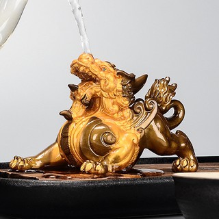 Khay Đựng Trà Hình Thú Cưng Thay Đổi Màu Sắc Phong Cách Trung Hoa Cổ Điển