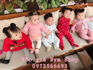 Búi tóc giả cho bé, Búi tóc trẻ em