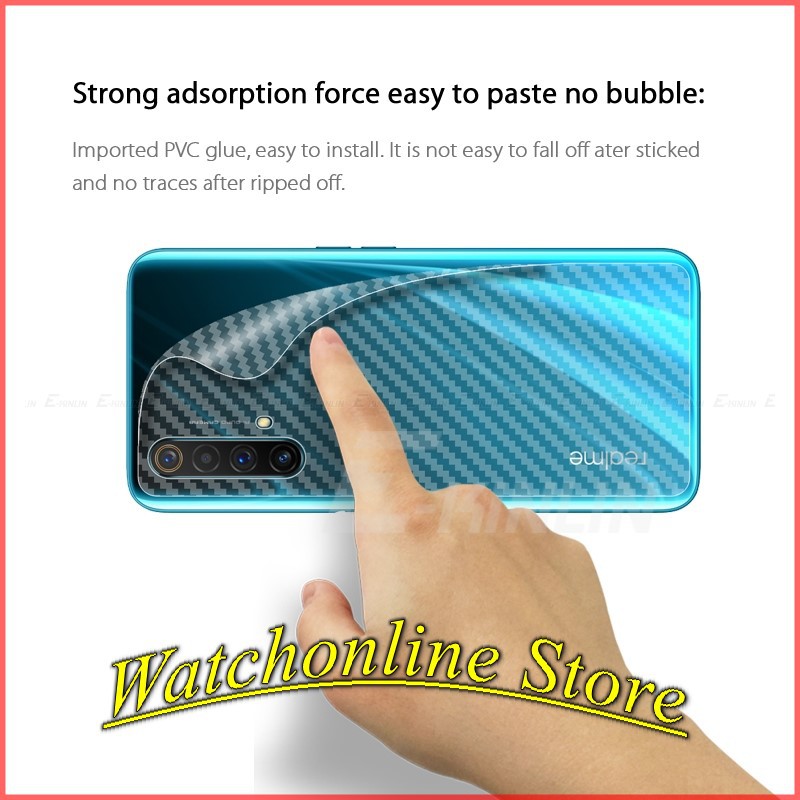 Dán cacbon Realme 5 pro / Realme Q / Realme 5 / Realme 5i / Realme 6i Realme 6 / Realme 6 pro Realme X X2 pro
