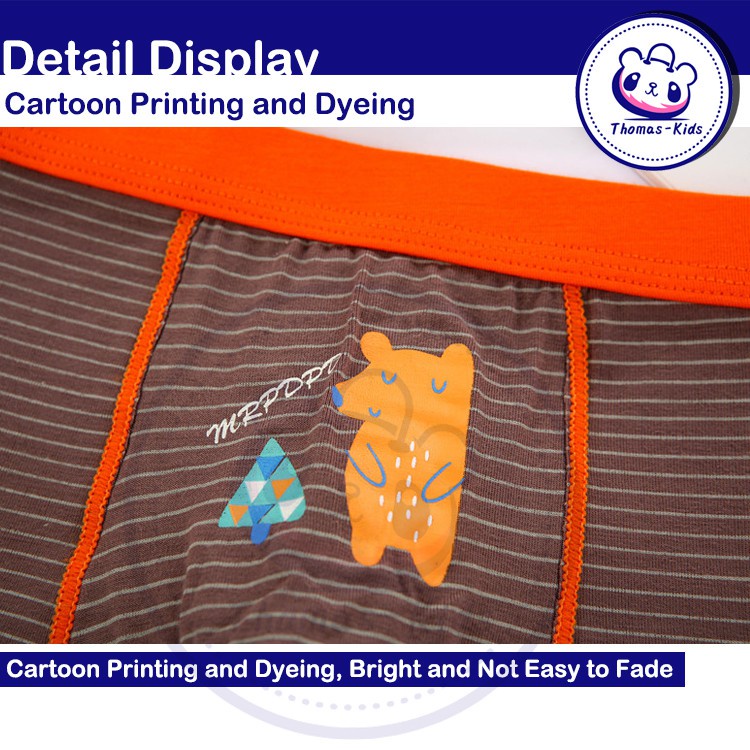 Bộ 3 quần lót Boxer chất liệu Cotton mềm mại thời trang cho bé B104