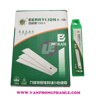 Lưỡi dao lớn sư tử A100 (Hộp 10 Lưỡi)