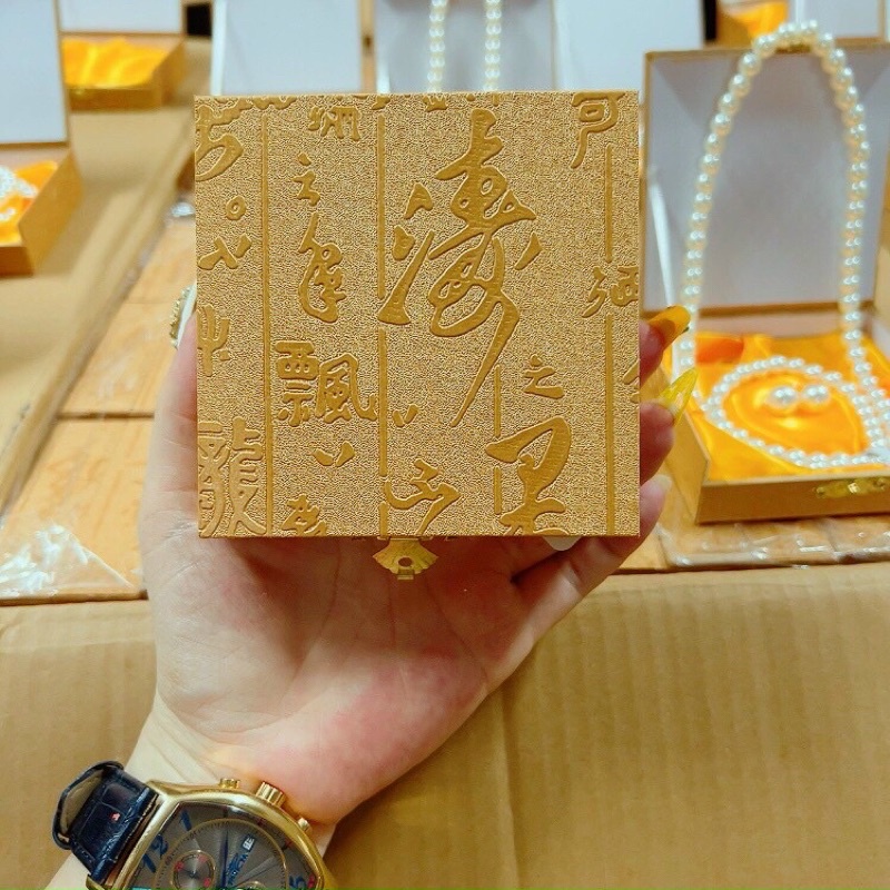 Bộ Trang Sức Vòng Cổ N.g.o.c Trai Cao Cấp