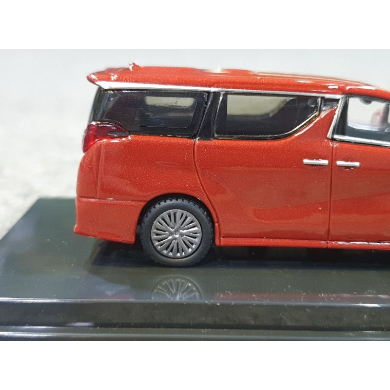 Xe Mô Hình Toyota Alphard Hybrid (H30W) 1:64 Hoppy Japan ( Đỏ )