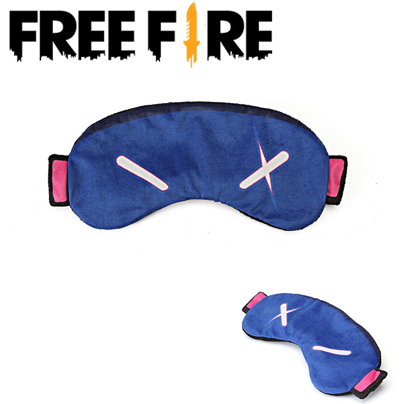 Free Fire Soft Eyeshade Printed Bunny Egghunter Blue