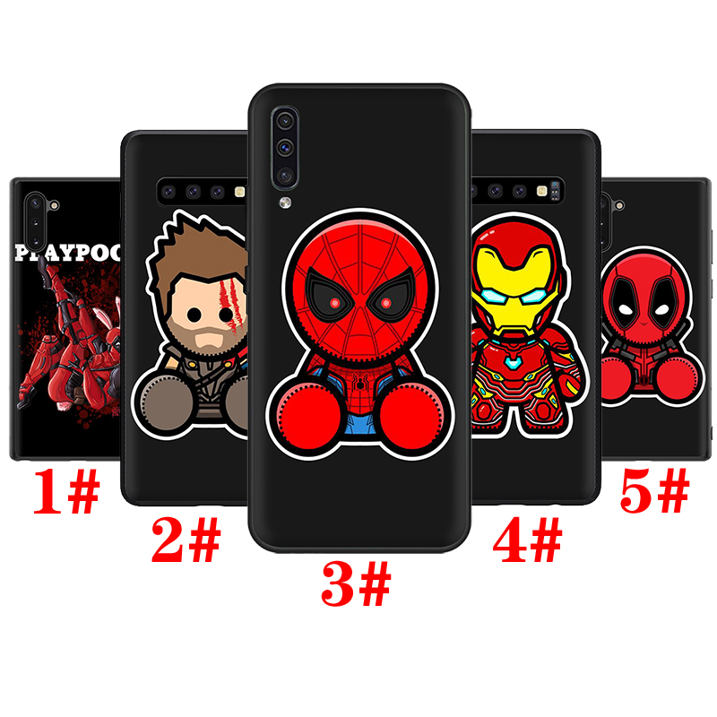 MARVEL Ốp Lưng Silicone Hình Iron Man Cho Samsung J2 J4 J5 J6 J7 Core J8 J730 Prime Plus Pro