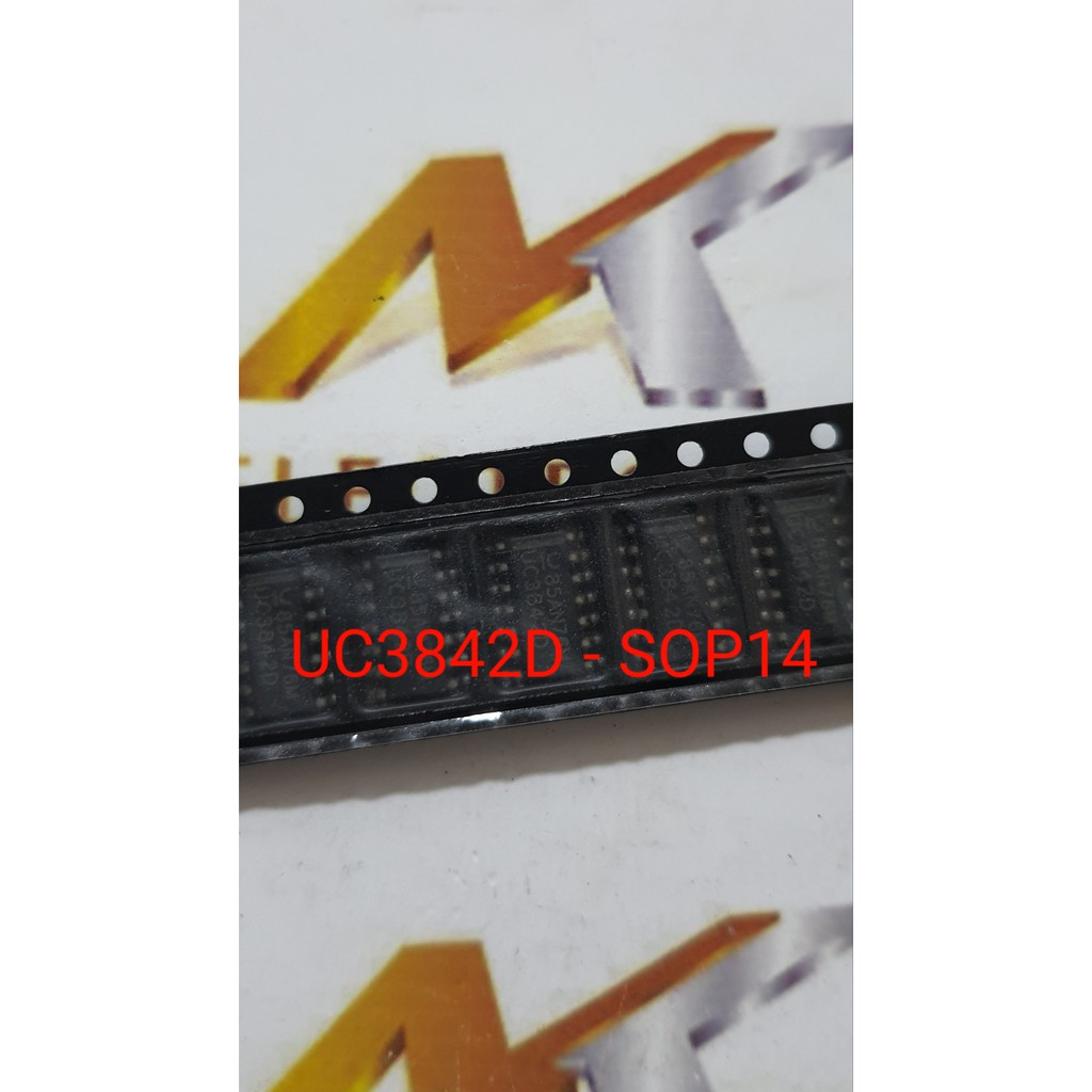 Linh kiện IC UC3842D 3842 SOP 14 (con)