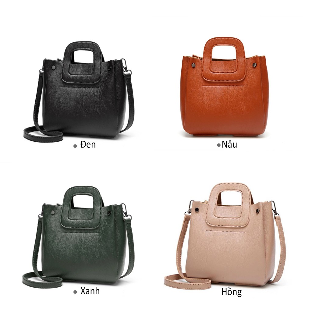 [ BỘ SƯU TẬP MỚI ] Túi xách nữ mới, túi đeo chéo xô quai xách vuông - RiBi Shop | BigBuy360 - bigbuy360.vn