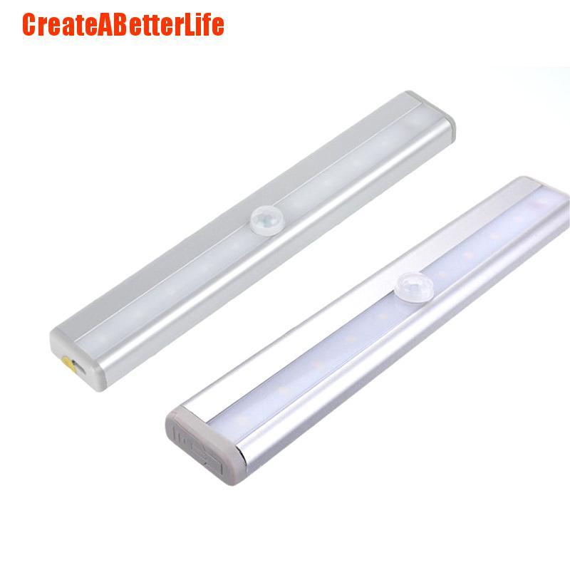 Bộ 10 Đèn Led Cảm Biến Không Dây Siêu Sáng