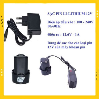 Dây sạc cho Pin máy khoan Li-ion 12V - ADAPTER 12V-1A