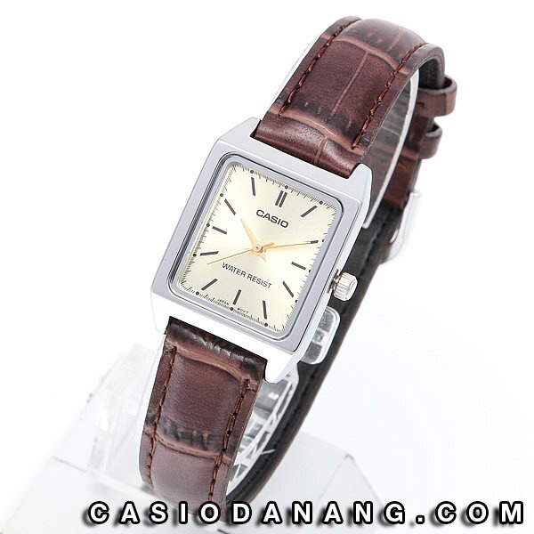 Đồng hồ nữ dây da Casio chính hãng Anh Khuê LTP-V007L-9EUDF