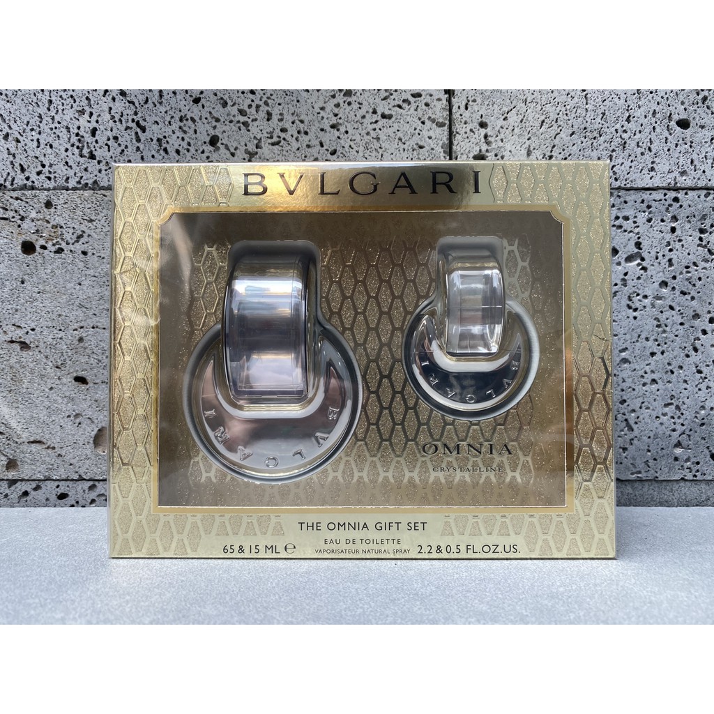 Set nước hoa Bvlgari Omnia Crystalline Eau de Toilette 2 món (EDT 65ml & EDT 15ml)