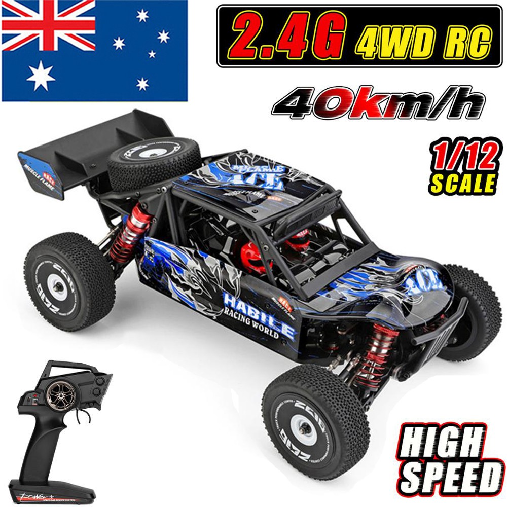 Xe Điều Khiển RC Car Electric RTR Buggy Monster Truck 1/12 WLtoys 124018