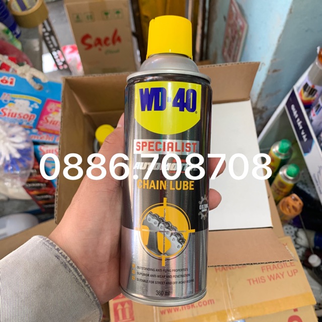 Chai xịt sên Wd40 hàng Mỹ 360ml