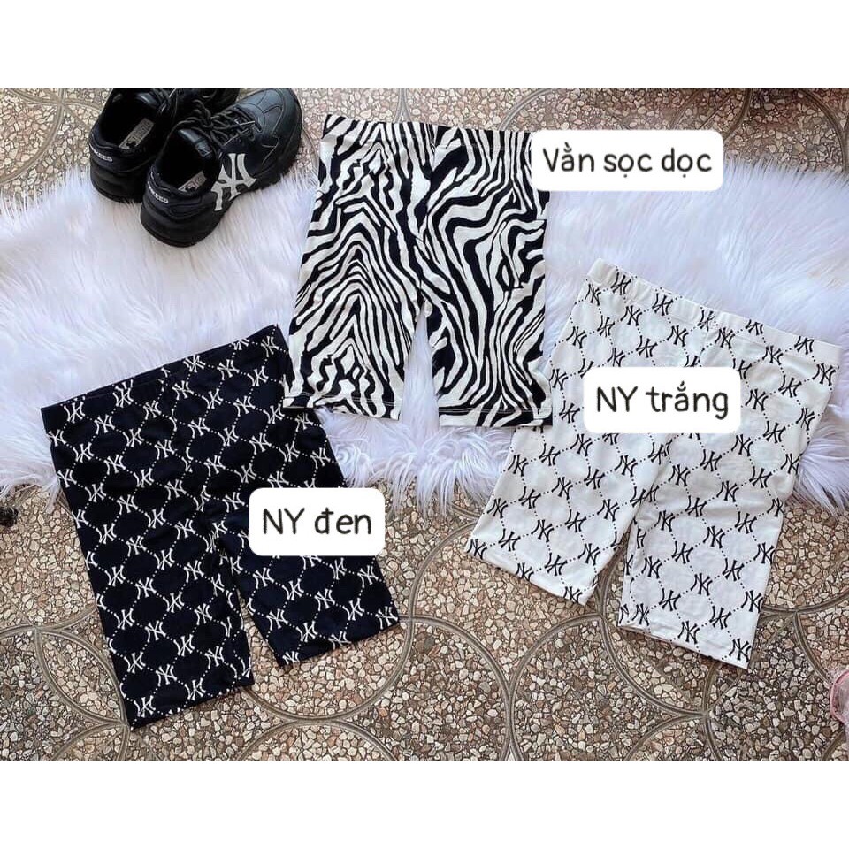 (SALE)HỌA TIẾT Quần ngố trên gối legging đùi thun thái lan (hàng RAINBOW) | BigBuy360 - bigbuy360.vn