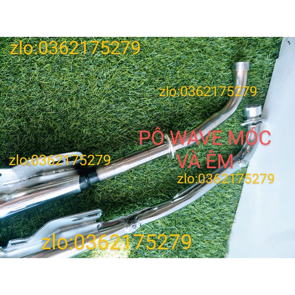PÔ  WAVE  MÓC NỈ CỔ INOX 304 VÀ PÔ WAVE ÊM CỔ SẮT TÙY KHÁCH LỰA CHỌN .