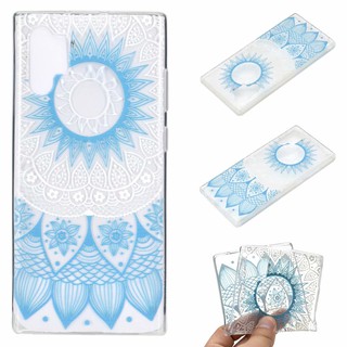 Ốp lưng Samsung Galaxy S10 plus Dandelion Float Feather Soft TPU