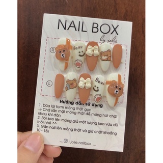 Nail box móng tay giả móng up thiết kế