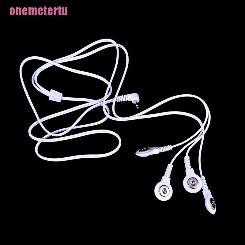 Dây Dẫn Điện Cực 2.5mm 4 Nút 2 Trong 1 Cho Liệu Pháp Liệu Pháp