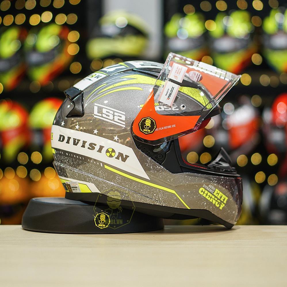 Bán Sỉ Mũ - Nón Fullface LS2 FF353 Bản Kỷ Niệm 10 Năm Đạt Chuẩn ECE 22.05 Free Ship