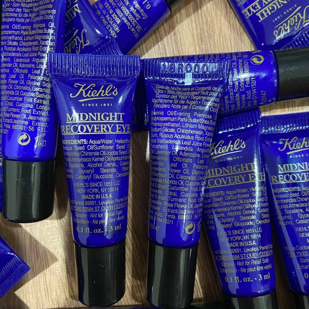 Thanh lý Kem dưỡng mắt Kiehl's Midnight Recovery Eye 3ml | BigBuy360 - bigbuy360.vn