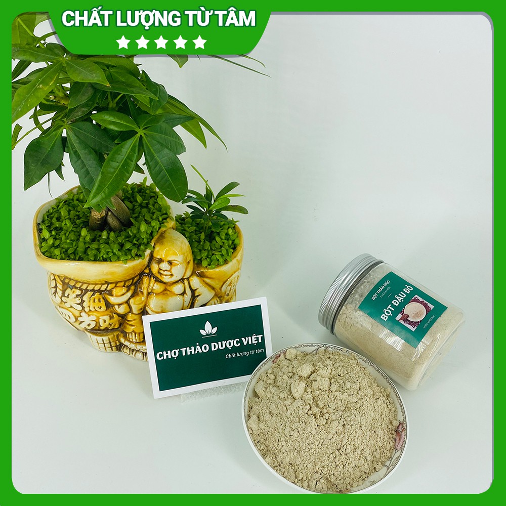 [Giá Sỉ] 1kg Bột Đậu Đỏ Rang Thơm (Khô, Thơm, Mịn)