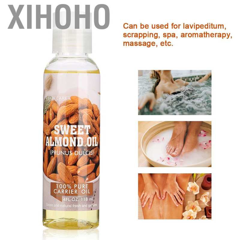 (Hàng Mới Về) Tinh Dầu Hạnh Nhân Massage Thư Giãn Cơ Thể 118ml