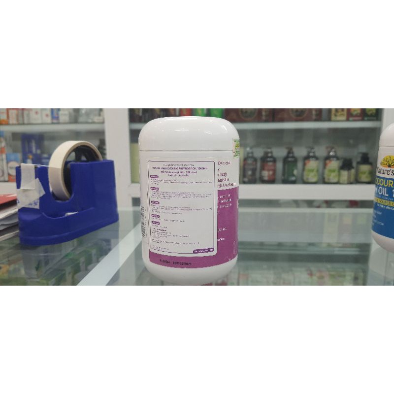 [Nhập khẩu chính hãng] Viên uống nội tiết tố nữ Natures way evening primrose oil 1000mg date mới