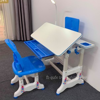 ( Loại 80cm) Bàn Ghế Học Sinh 80cm Chống Gù + Đèn Học