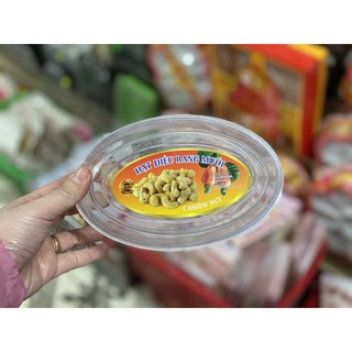 100 cái tem hạt điều rang muối decan hình oval bầu dục