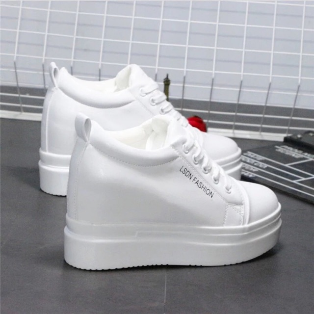 Giày thể thao độn đế nữ cao 9cm