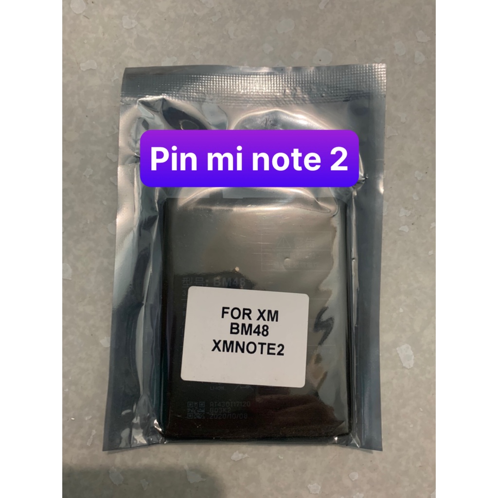 pin Xiaomi BM48 / Redmi note 2 / zin 4000mAh